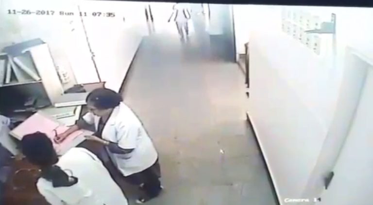 Live CCTV Video Of Dr. Sunitha, Who Died Of Massive Heart Attack, At Vinayak Hospital, Mumbai