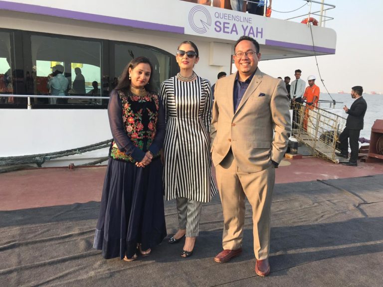 India’s First Lit Fest on the Sea Kicked off in Mumbai, Actress Manisha Koirala graced the event
